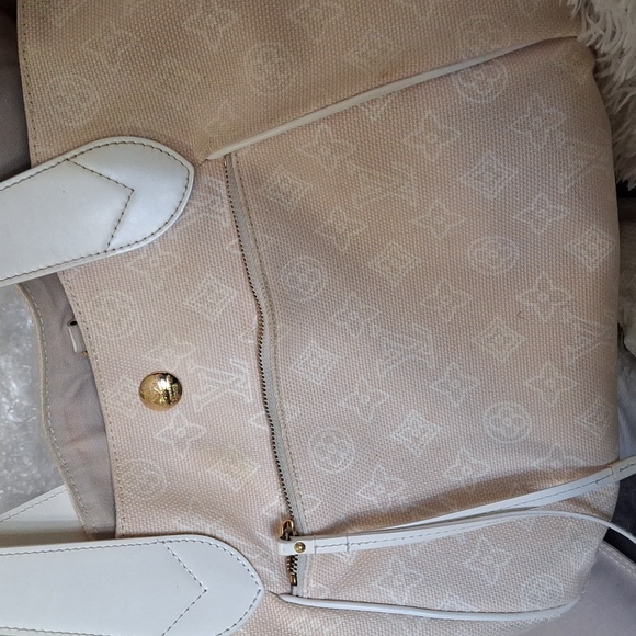 Louis Vuitton Monogram Cabas Ipanema Tote Satchel Handbag with attached pouch - Picture 10 of 16